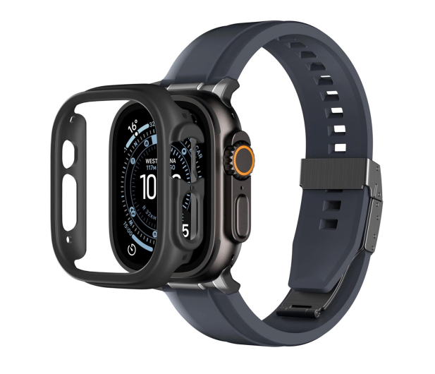 AmazingThing Minimal Apple Watch UItra 3 49 mm czarne - 1483852 - zdjęcie